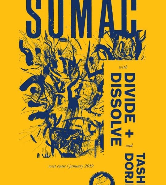 sumac january 2019 us tour poster