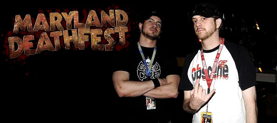 Maryland Death Fest Founders Evan and Ryan Taylor Maryland Death Fest 2010
