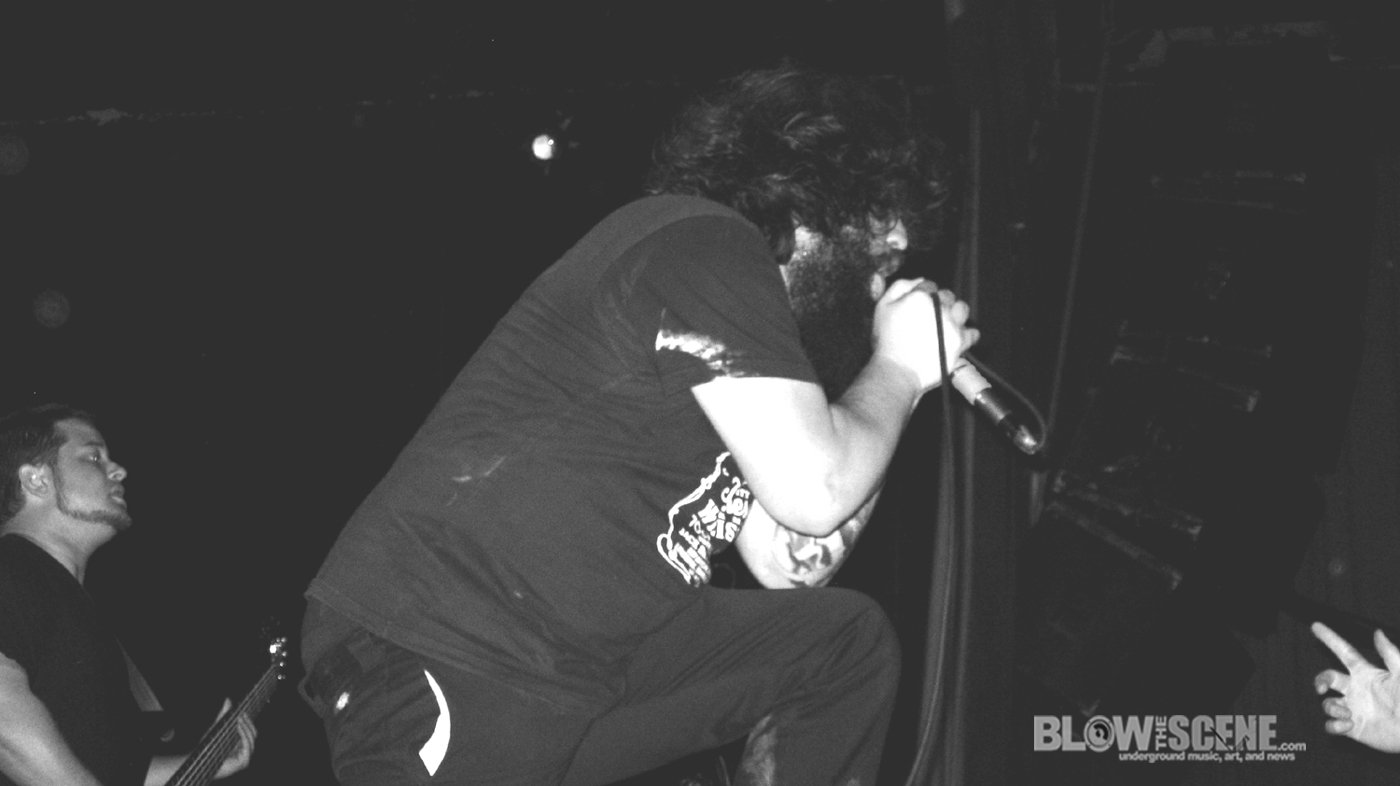 Hernan Hermida of All Shall Perish Live Photo in Phila 7-29-2010 on Summer Slaughter Tour