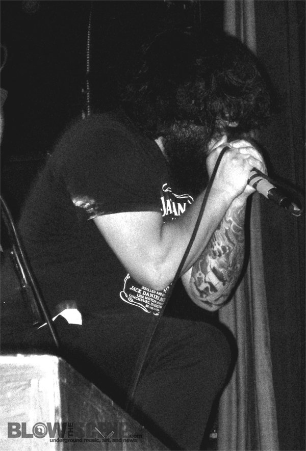 Hernan Hermida of All Shall Perish Live Photo in Phila 7-29-2010 on Summer Slaughter Tour