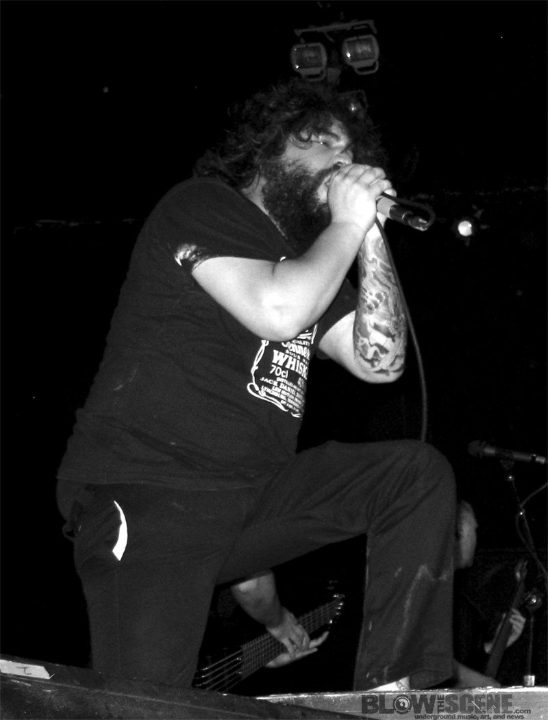 Hernan Hermida of All Shall Perish Live Photo in Phila 7-29-2010 on Summer Slaughter Tour