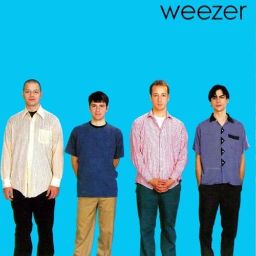 The classic 1994 Blue album from Weezer Blue Album Cover Art by Weezer