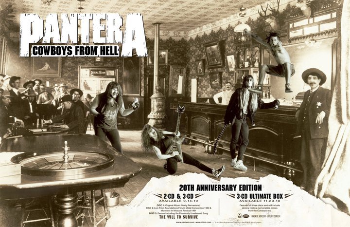 Pantera - Cowboys From Hell 20th Anniversary Edition Pantera - Cowboys From Hell 20th Anniversary Edition