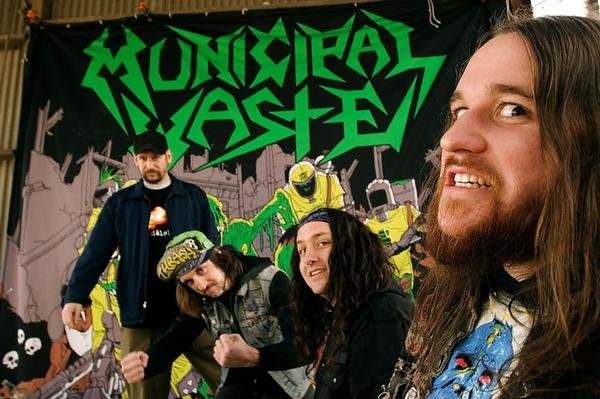 Municipal Waste Municipal Waste Group Photo