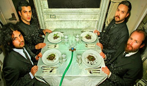 Dredg on tour with Circa Survive and Animals as Leaders Dredg Group Photo