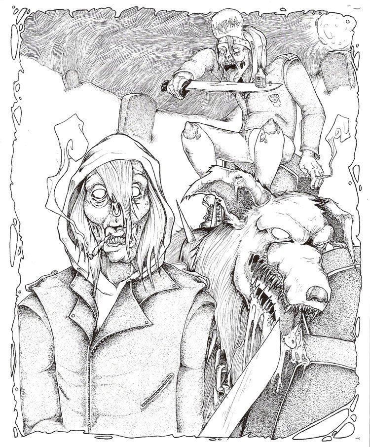 Coffin Dust Tshirt Design By Matt Slime Bucket Coffin Dust Tshirt Design By Matt Slime Bucket