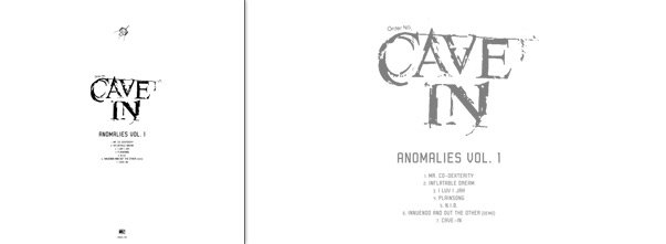 Cave In - New LP - Anomalies Vol 1 Cave In Anomalies Vol 1