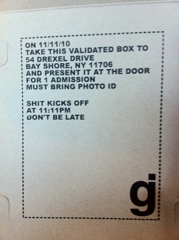 Glassjaw Invitation for Stars Release Glassjaw Invitation for Stars Release