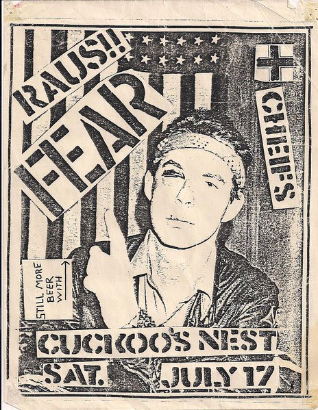 CHIEFS and Fear at The Cuckoos Nest - Costa Mesa - CA 1981