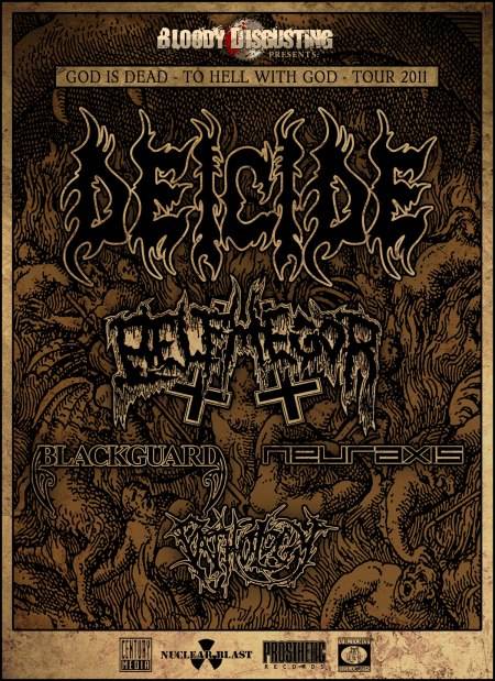 God Is Dead – To Hell With God Tour Poster