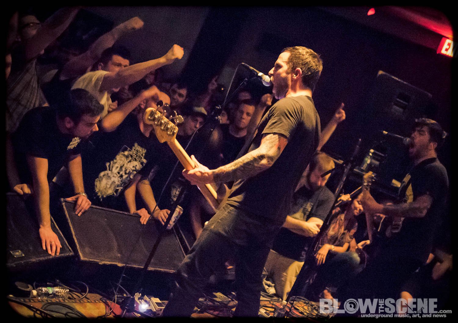 Old Man Gloom - band live at First Unitarian Church in Philadelphia