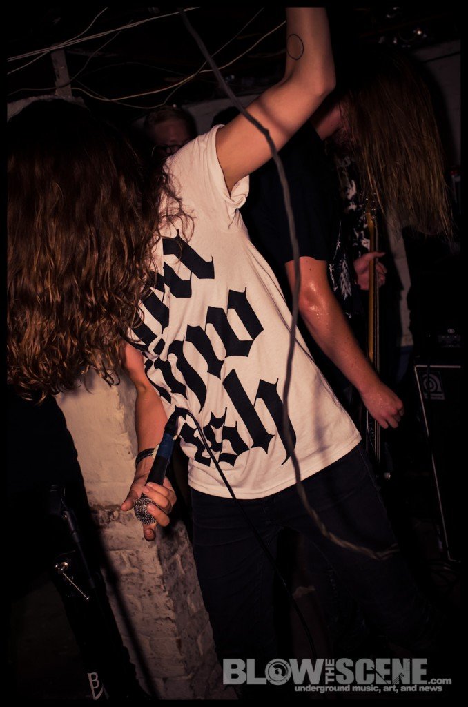 Oathbreaker - band live in New Brunswick, NJ House Show Aug 15, 2012