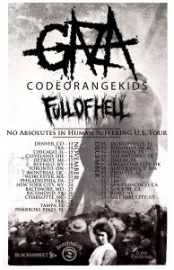 Gaza, Code Orange Kids, Full Of Hell US Tour 2012