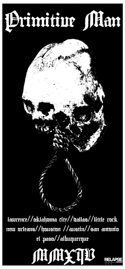 primitive man 2014 tour