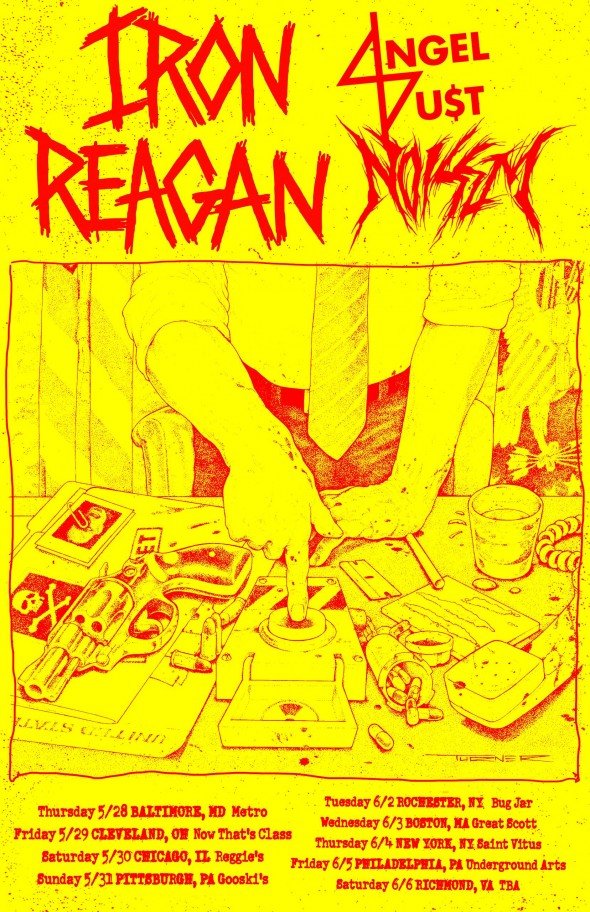 iron reagan noisem tour 2015