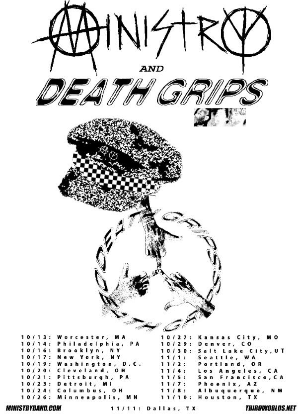 ministry death grips tour 2017