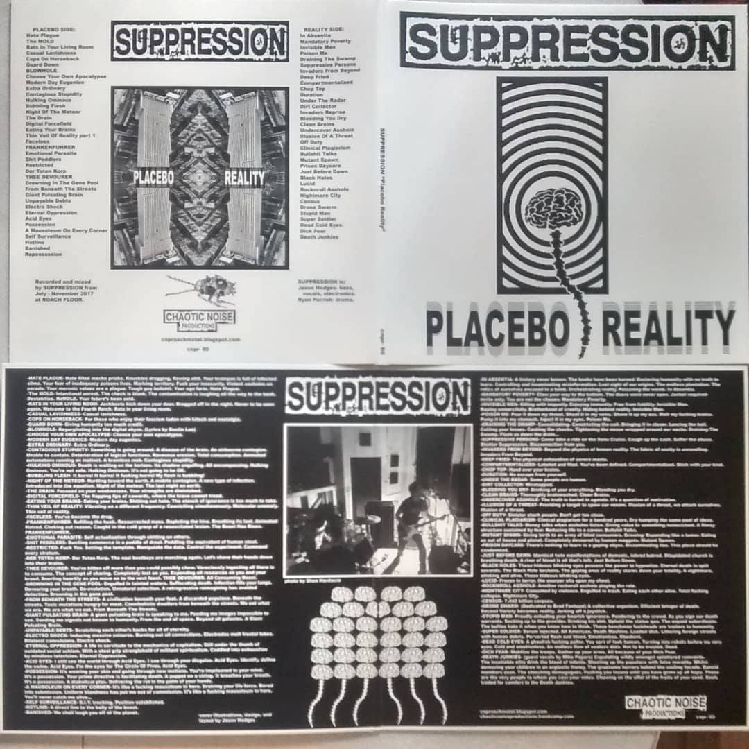 suppression placebo reality cover